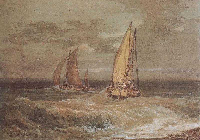 Joseph Mallord William Turner Two Fisher oil painting picture